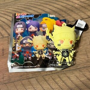 Naruto Shippuden Yellow Bag Clip